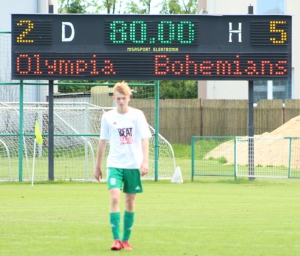 U17 FC Olympia HK : Bohemians Praha 1905 B 2:5 (2:3)